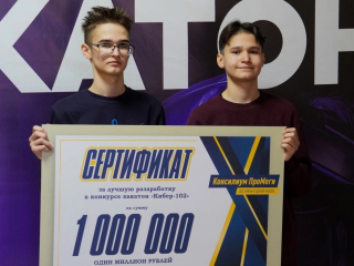 Братья Глуховцевы из Башкирии выиграли миллион на соревнованиях хакатон «Кибер 102»