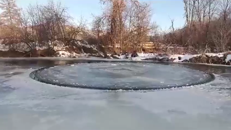 Необычное природное явление засняли в Башкирии Необычное природное явление засняли в Башкирии