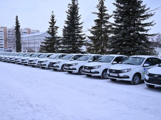 Автопарк Балтачевской районной больницы в Башкирии обновили по нацпроекту