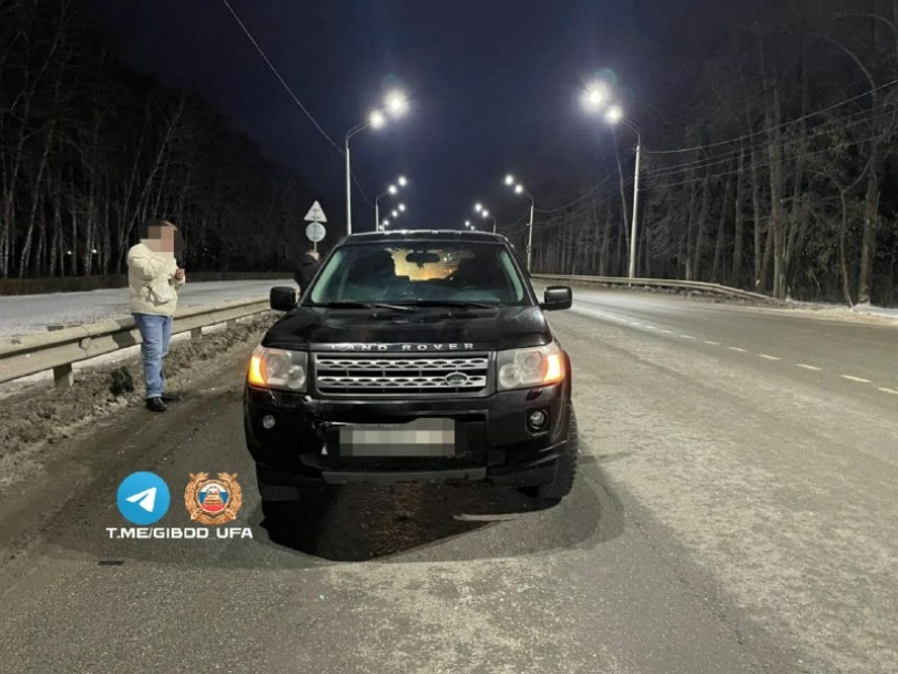 В Уфе 50-летний водитель иномарки сбил пешехода В Уфе 50-летний водитель иномарки сбил пешехода