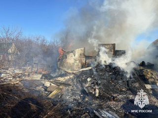 При пожаре под Уфой погиб 62-летний мужчина
