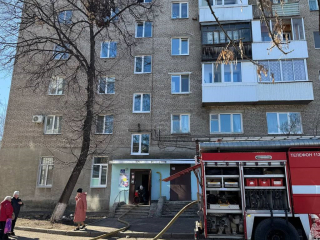 Женщину спасли при пожаре в уфимской Черниковке
