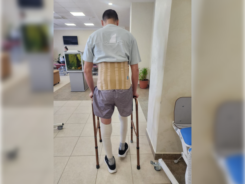 В Уфе врачи поставили на ноги мужчину, который был прикован к постели после ДТП В Уфе врачи поставили на ноги мужчину, который был прикован к постели после ДТП