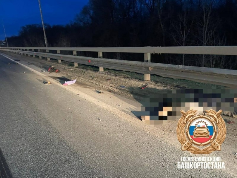 Под Уфой водитель большегруза насмерть сбил пешехода Под Уфой водитель большегруза насмерть сбил пешехода