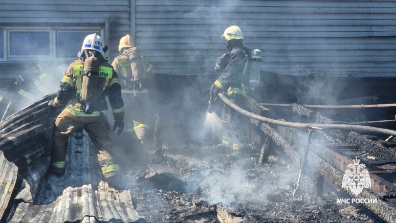 Пожар в Уфе локализовали на площади 800 квадратных метров Пожар в Уфе локализовали на площади 800 квадратных метров
