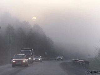 На дорогах Башкирии ожидается туман и ухудшение видимости