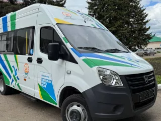 Спортивная школа Бирска получила новый микроавтобус