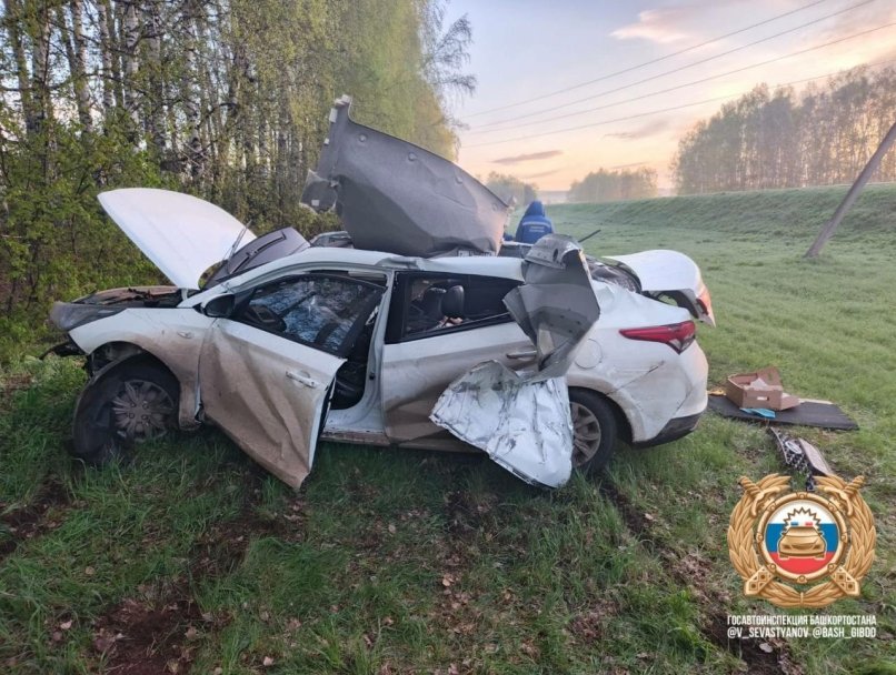 В Башкирии на трассе погиб 32-летний водитель В Башкирии на трассе погиб 32-летний водитель
