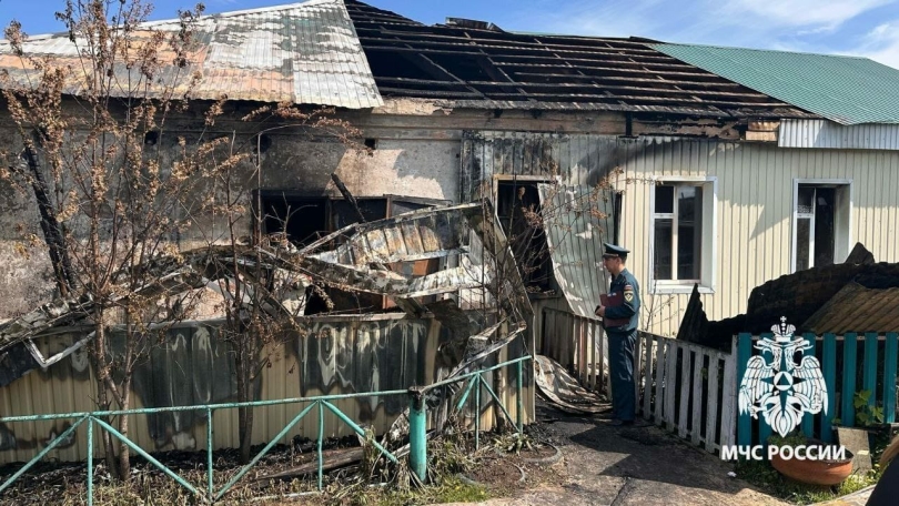 В Башкирии при пожаре погибла пенсионерка В Башкирии при пожаре погибла пенсионерка