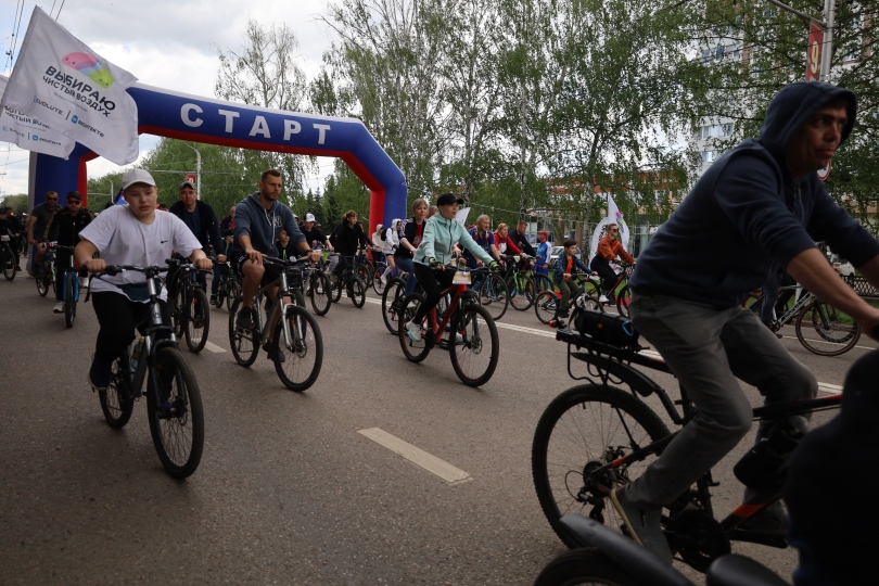 В Стерлитамаке прошел День 1000 велосипедистов В Стерлитамаке прошел День 1000 велосипедистов
