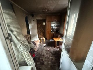 В Уфе при пожаре погиб пожилой мужчина