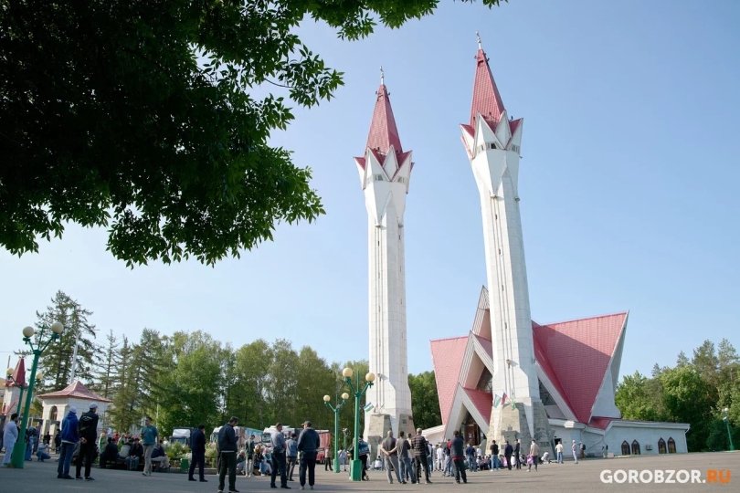  Уфимцы отмечают Курбан-байрам