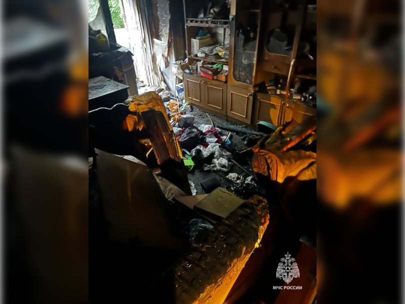 В Уфе при пожаре погибла женщина В Уфе при пожаре погибла женщина