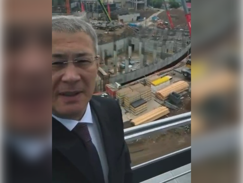 Радий Хабиров показал, как идет строительство Межвузовского кампуса в Уфе Радий Хабиров показал, как идет строительство Межвузовского кампуса в Уфе