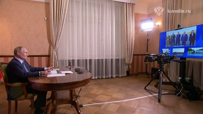 Владимир Путин открыл участок трассы М-12, проходящий через Башкирию Владимир Путин открыл участок трассы М-12, проходящий через Башкирию