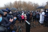 Появились фотографии с похорон мэра Уфы Ульфата Мустафина