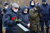 Появились фотографии с похорон мэра Уфы Ульфата Мустафина