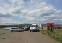 В Башкирии сегодня в аварии скончался водитель перевернувшейся машины