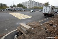 «Строили-строили, но не достроили»: в Уфе движение по улице Комсомольской не открыли в обещанные сроки