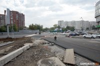 «Строили-строили, но не достроили»: в Уфе движение по улице Комсомольской не открыли в обещанные сроки