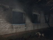 В Башкирии в сгоревшем доме пожарные обнаружили фрагменты тела мужчины
