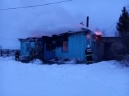 В деревне Башкирии сгорел дом культуры