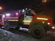 В Учалинском районе Башкирии сгорела буровая установка