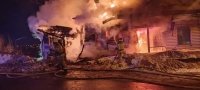Горящее здание в Уфе по повышенному рангу тушили 38 пожарных