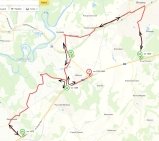 До 30 сентября перекроют движение на развязке в Шакшу на трассе М-5