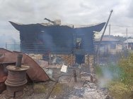 В сильном пожаре погиб 42-летний житель Башкирии