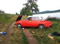 В Башкирии ВАЗ улетел с дороги, погиб 18-летний пассажир авто