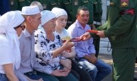 В Башкирии простились с погибшим на Украине Артуром Саяповым