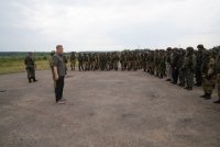 Радий Хабиров приехал на место боевого слаживания батальона им. Доставалова