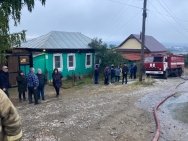 В Белорецке на пепелище обнаружены тела мужчины и женщины