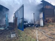 В Белорецке на пепелище обнаружены тела мужчины и женщины
