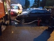В Октябрьском из-за пожара в жилом доме эвакуировано 48 человек
