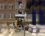 В Башкирии при пожаре в доме один человек пострадал и 13 спасено