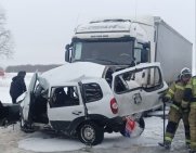 В Башкирии в массовой аварии с грузовиком погиб мужчина