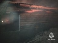 В сгоревшей бытовке в Башкирии найдено тело мужчины
