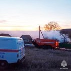 В Башкирии на пепелище найдено тело 65-летнего мужчины