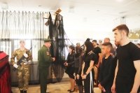 «Остались жена и дети» – в Уфе простились с добровольцем Альбертом Ахметовым