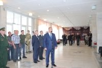 «Остались жена и дети» – в Уфе простились с добровольцем Альбертом Ахметовым