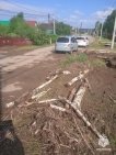 В Башкирии устраняют последствия сильного ливня