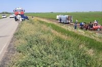 В Башкирии в опрокинувшейся «Ладе» погибли два пассажира