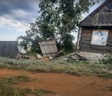 По району Башкирии прошелся торнадо