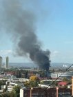 В парке Якутова в Уфе горит ресторан «Тихая гавань» – видео