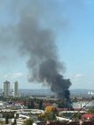В парке Якутова в Уфе горит ресторан «Тихая гавань» – видео