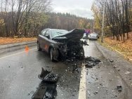 В Уфе в лобовом ДТП погибла пожилая пассажирка