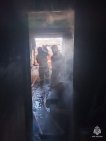 Мужчина пострадал при пожаре в квартире в Уфе