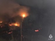Тело 73-летнего мужчины нашли при тушении пожара в доме
